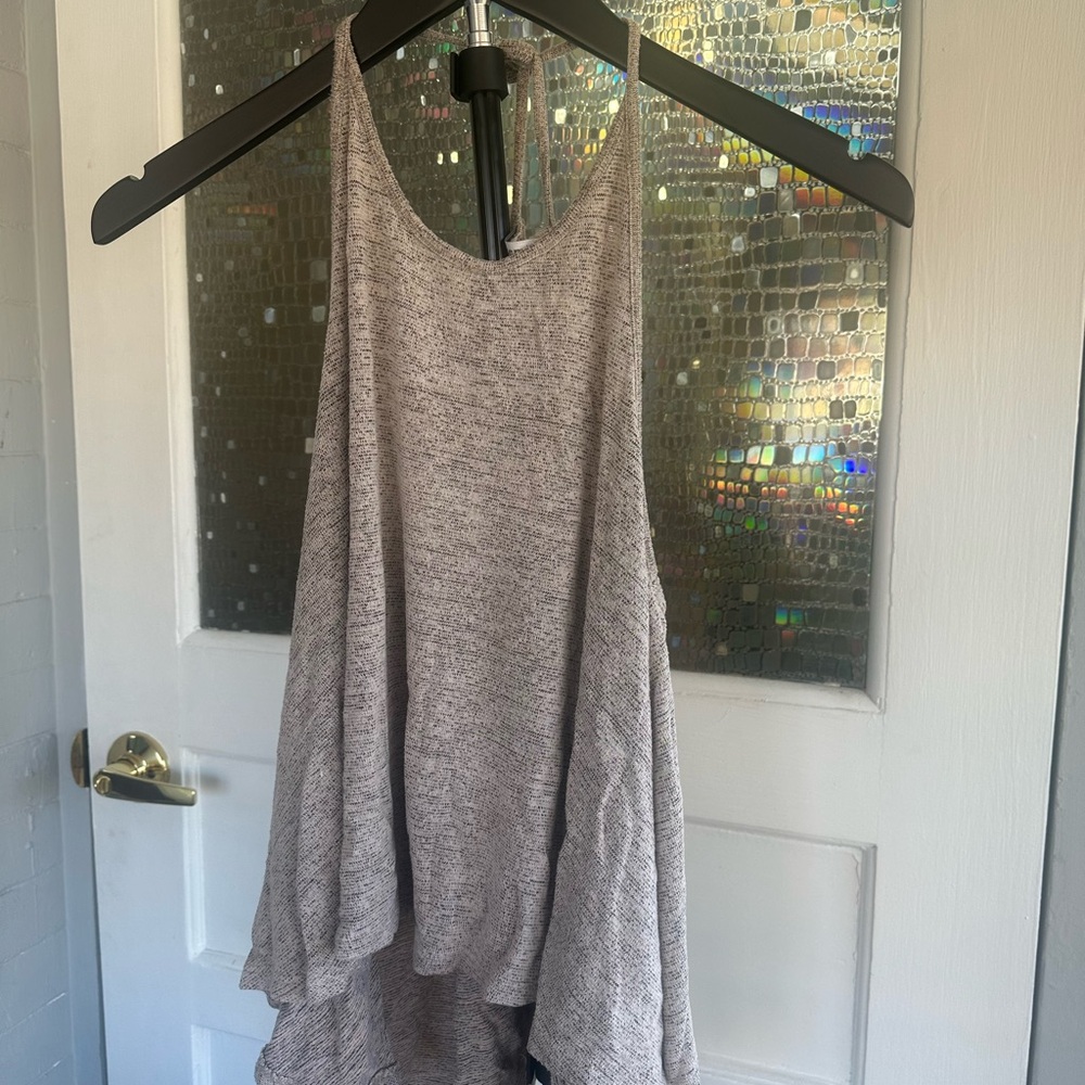 Acemi Asymmetrical Heather Gray Dress